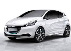 Photo of small car that could be made to run on Hydrogen.