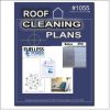 DIY Roof Cleaning Plans E-book cover order number 1055